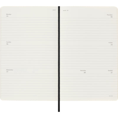 Moleskine Weekly Horizontal Softcover Planner - Large