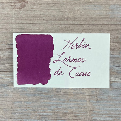 Jacques Herbin Larmes de Cassis - 30ml Bottled Ink