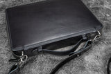 Galen leather Leather Compendium Bag - A4