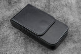 Galen Leather Magnum Opus 3 Slot Hard Pen Case with Removable Pen Tray