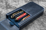 Galen Leather Magnum Opus 3 Slot Hard Pen Case with Removable Pen Tray