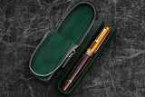 Galen Leather Zippered Magnum Opus Single Hard Case