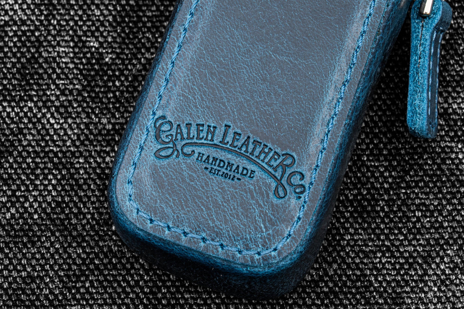 Galen Leather Zippered Magnum Opus Single Hard Case