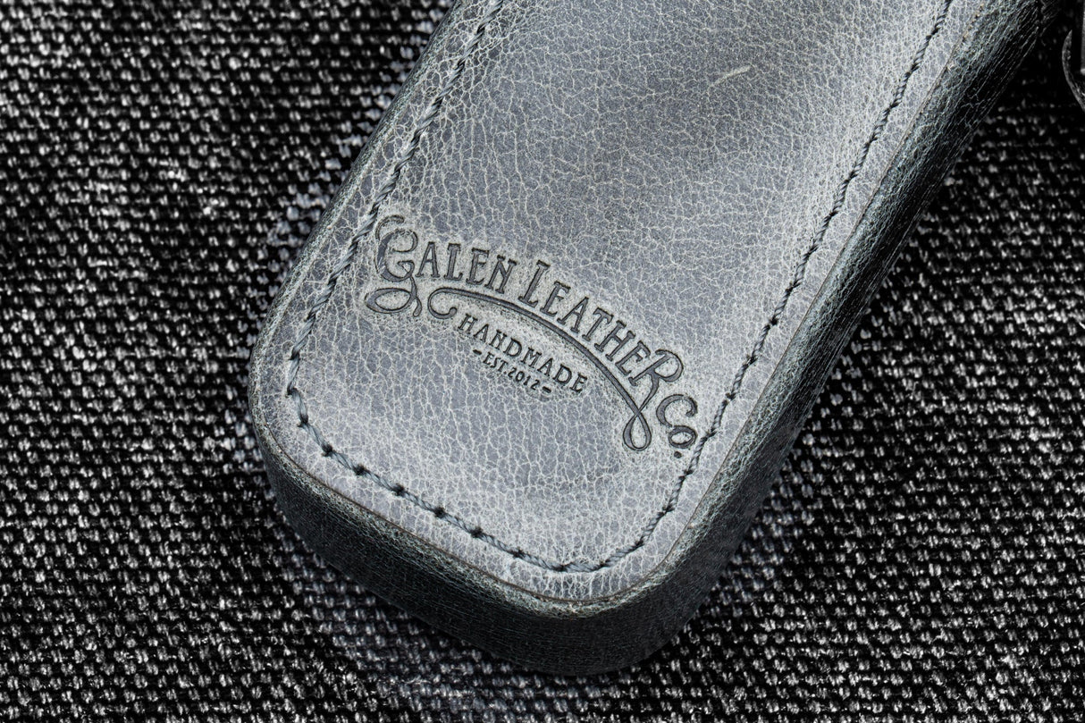 Galen Leather Zippered Magnum Opus Single Hard Case