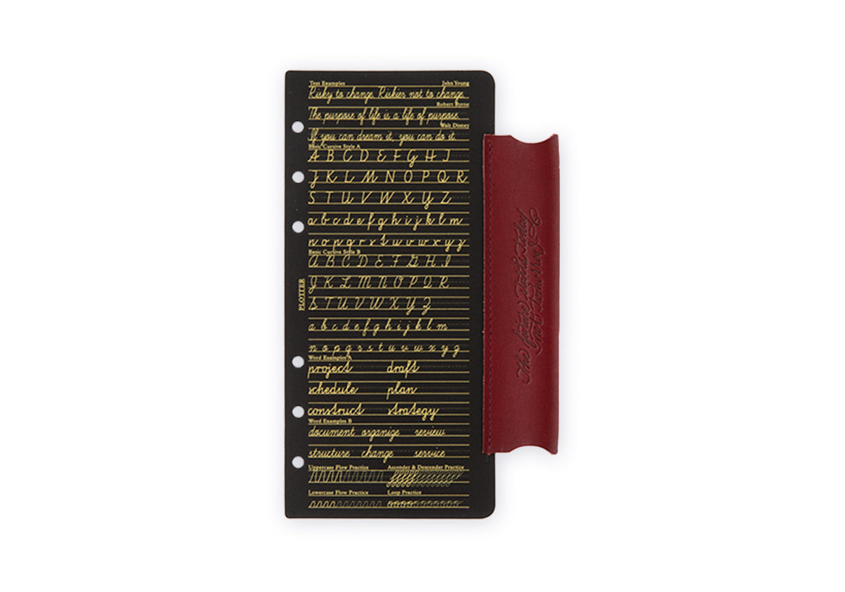 Plotter Liscio Leather Binder Limited BOX - Narrow Size