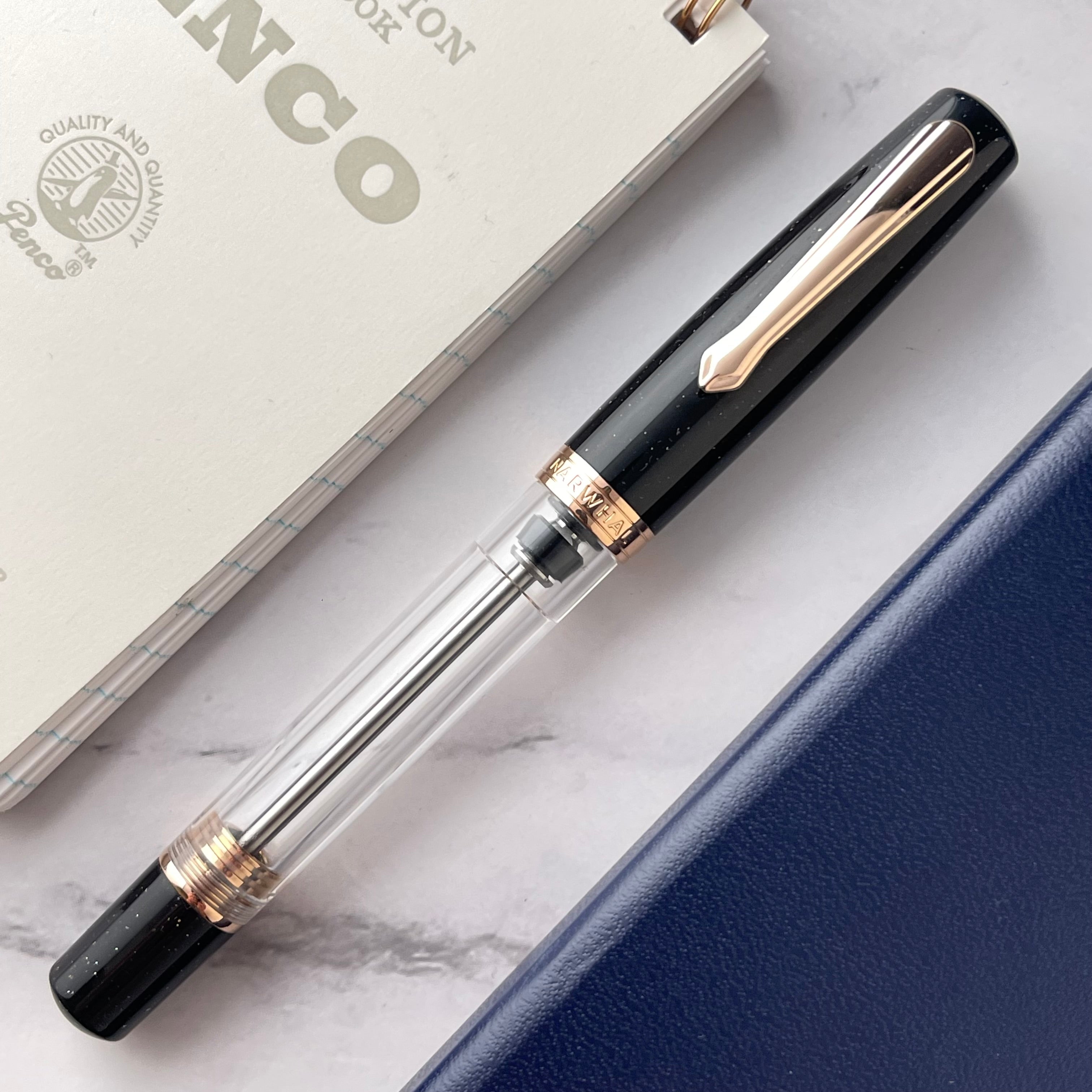 Nahvalur (Narwhal) Original Plus Fountain Pen - Lovina Graphite