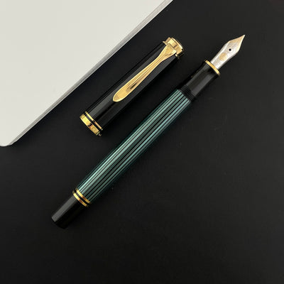 Pelikan Souveran M400 Fountain pen - Black-Green