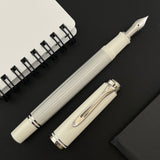 Pelikan Souveran M405 Fountain pen - Silver-White (Special Edition)