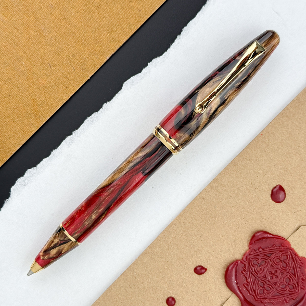 Maiora Ultra Ogiva Golden Rule Ballpoint Pen (Limited Edition) – Atlas ...