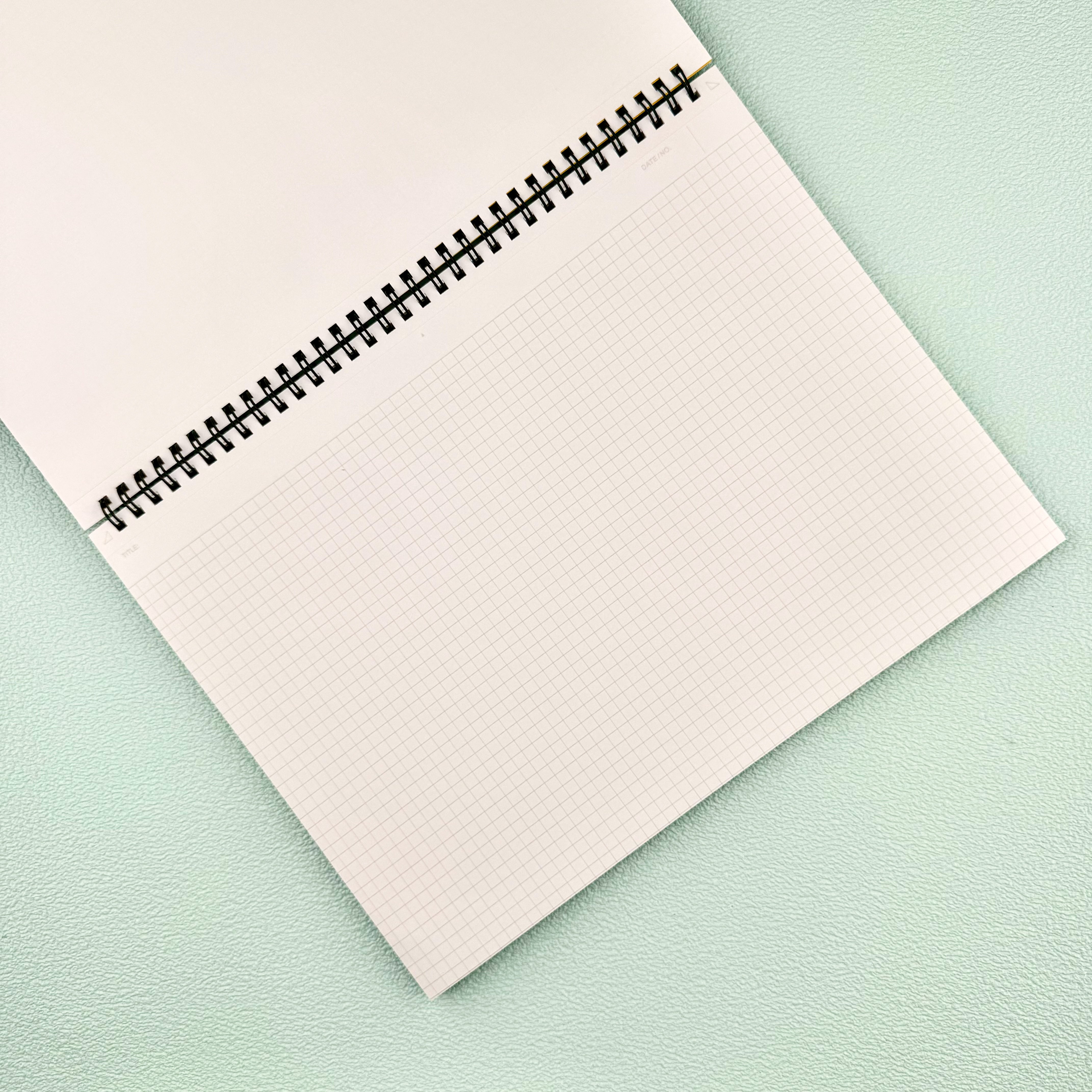 Maruman Mnemosyne Notebook - Grid - A4 – Atlas Stationers
