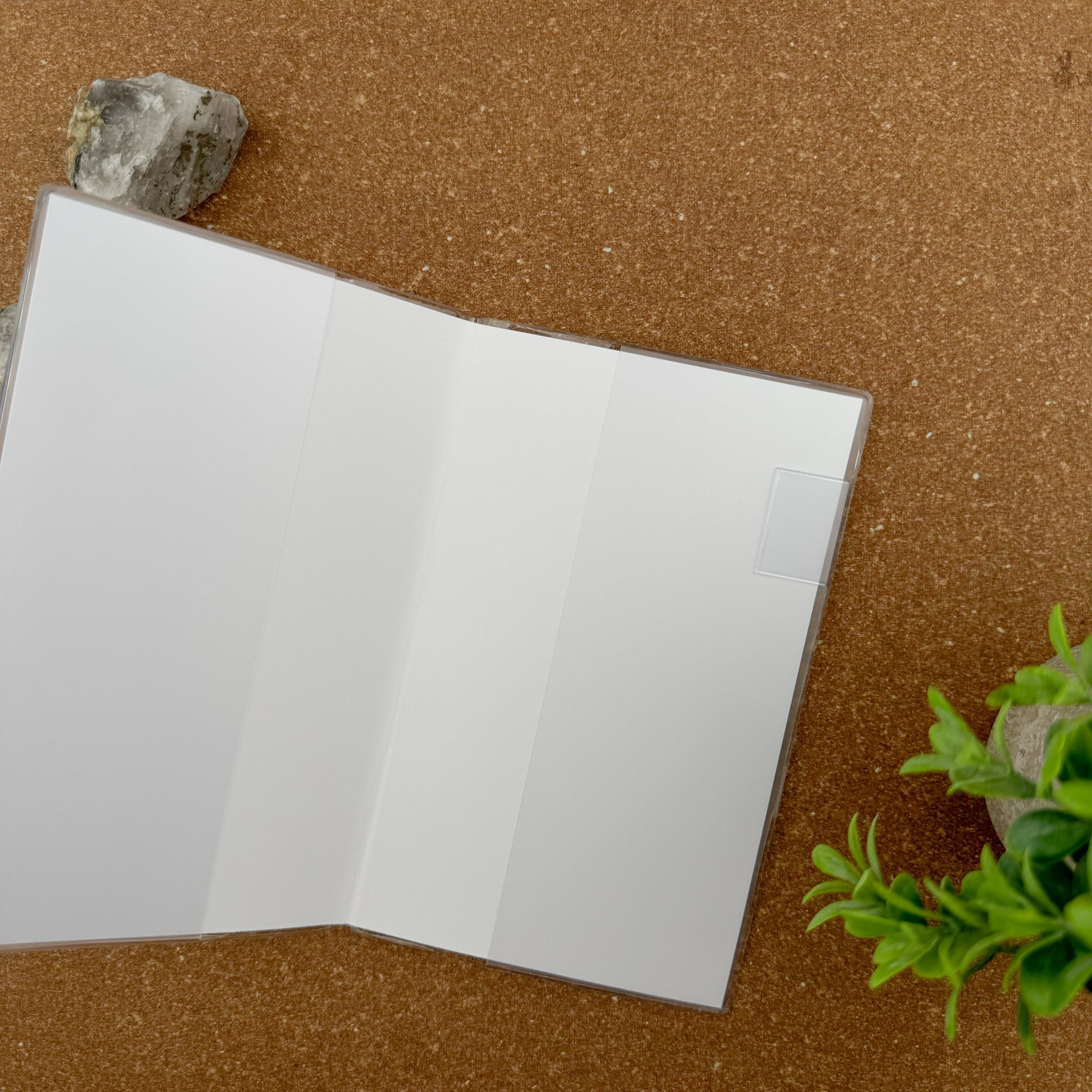 Midori MD Notebook Clear Cover - B6 Slim – Atlas Stationers