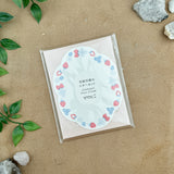 Midori Letterpress Die-Cut Stationery - Strawberry