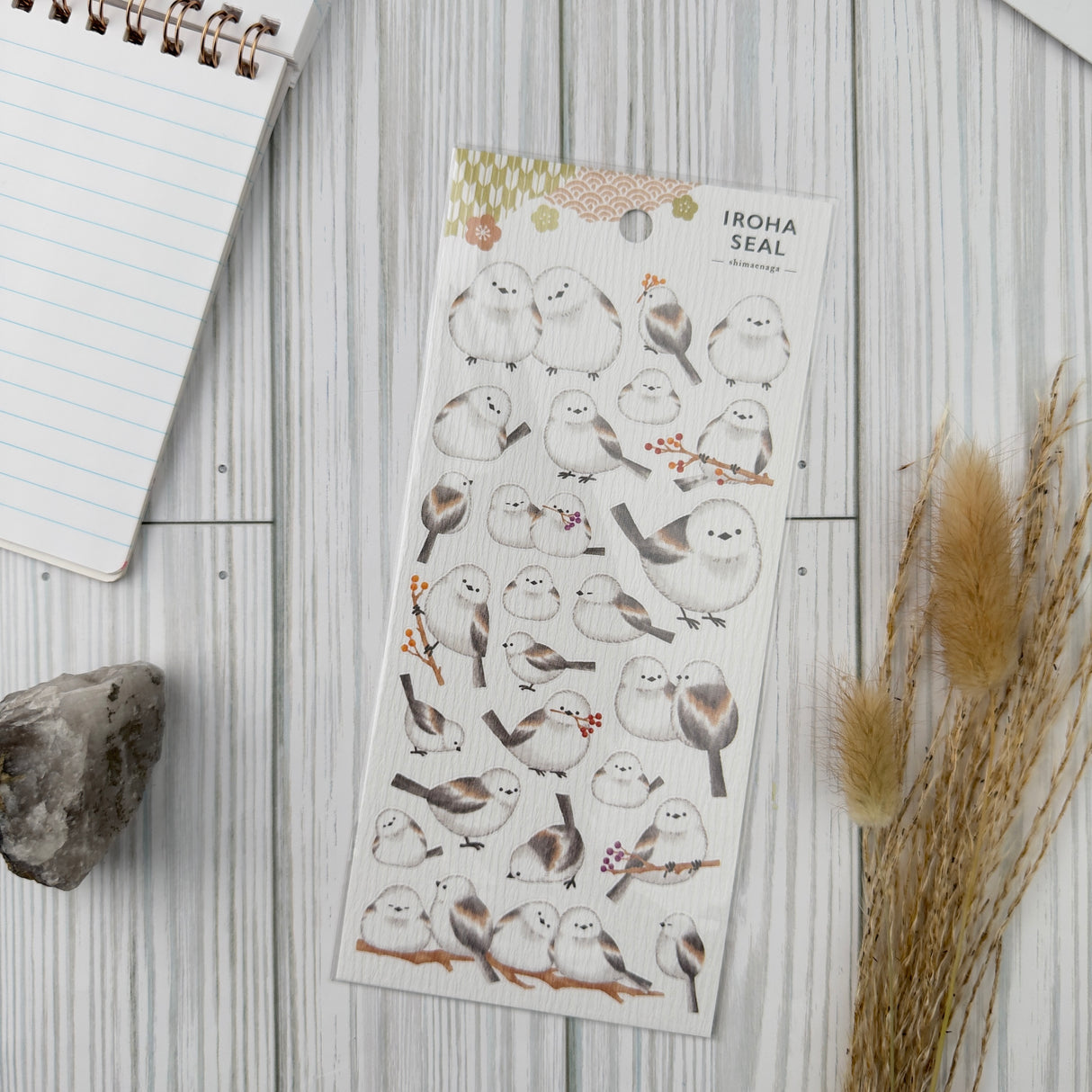 Mind Wave Sticker - Iroha Long-Tailed Tit