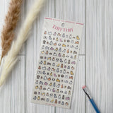 Mind Wave Sticker - Tiny Tiny Rabbit