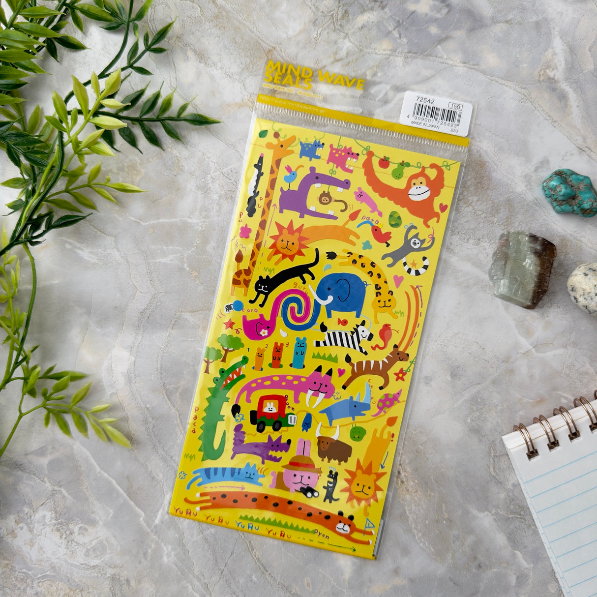 Mind Wave Sticker - Yuru Safari