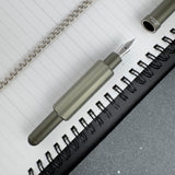 Monteverde Axis Fountain Pen - Matte Olive