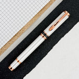 Monteverde Innova Fountain Pen - Cloud Dancer w/ Rosegold (Special Edition)
