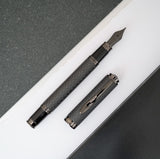 Monteverde Innova Fountain Pen - Matte Carbon Fiber w/ Gunmetal