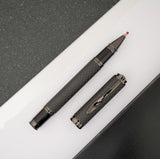 Monteverde Innova Rollerball Pen - Matte Carbon Fiber w/ Gunmetal