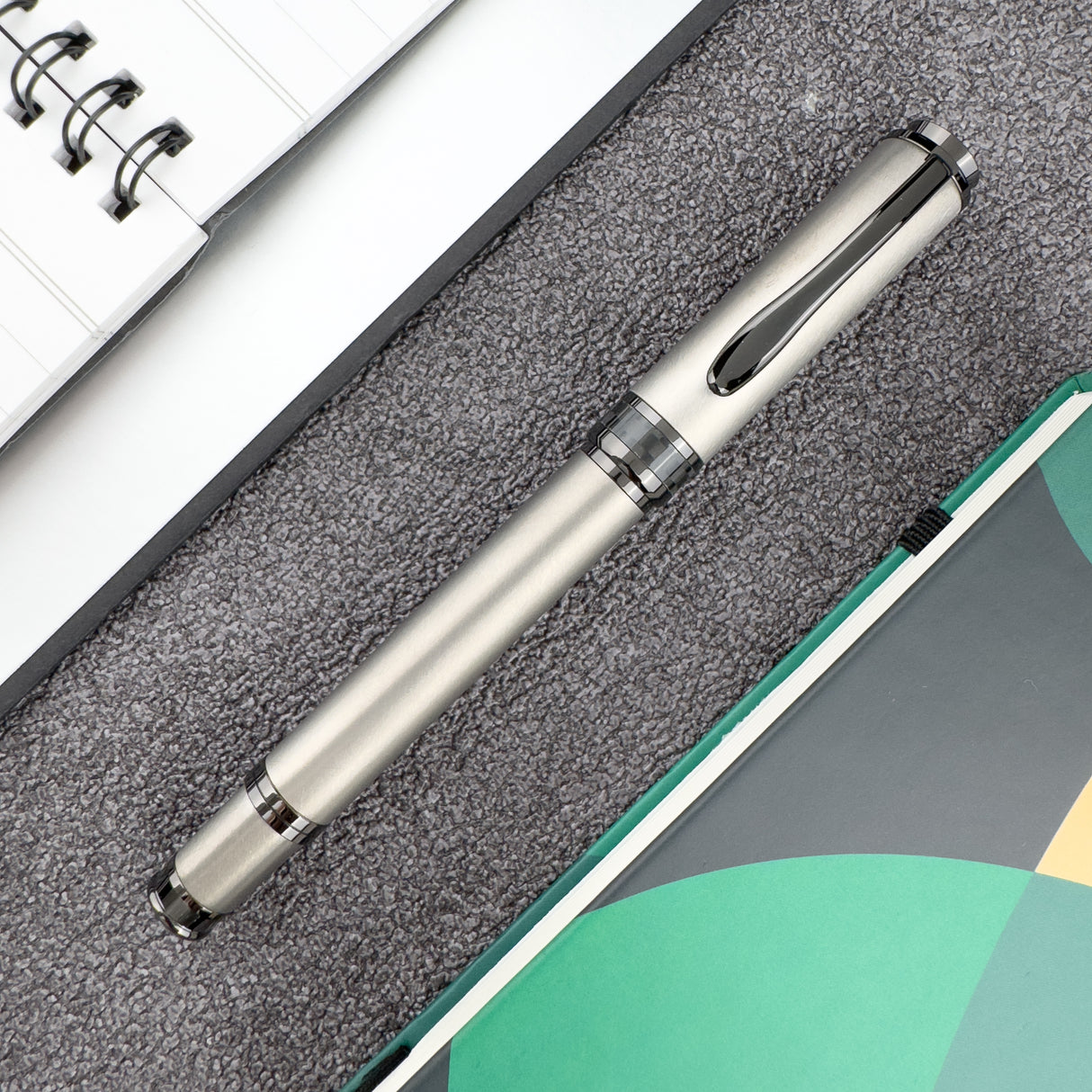 Monteverde Innova Fountain Pen - Titanium (Limited Edition)