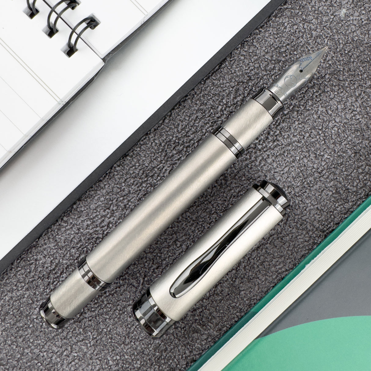 Monteverde Innova Fountain Pen - Titanium (Limited Edition)
