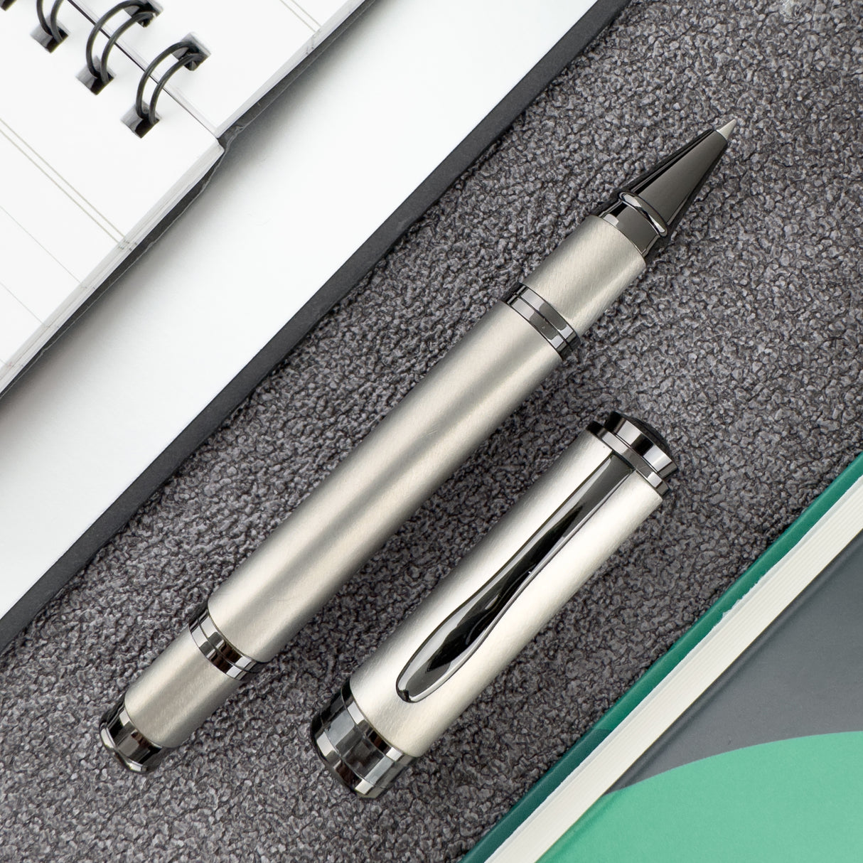 Monteverde Innova Rollerball Pen - Titanium (Limited Edition)