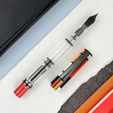Monteverde MP1 Fountain Pen and Aluminum Pen Holder Set - Mondrian