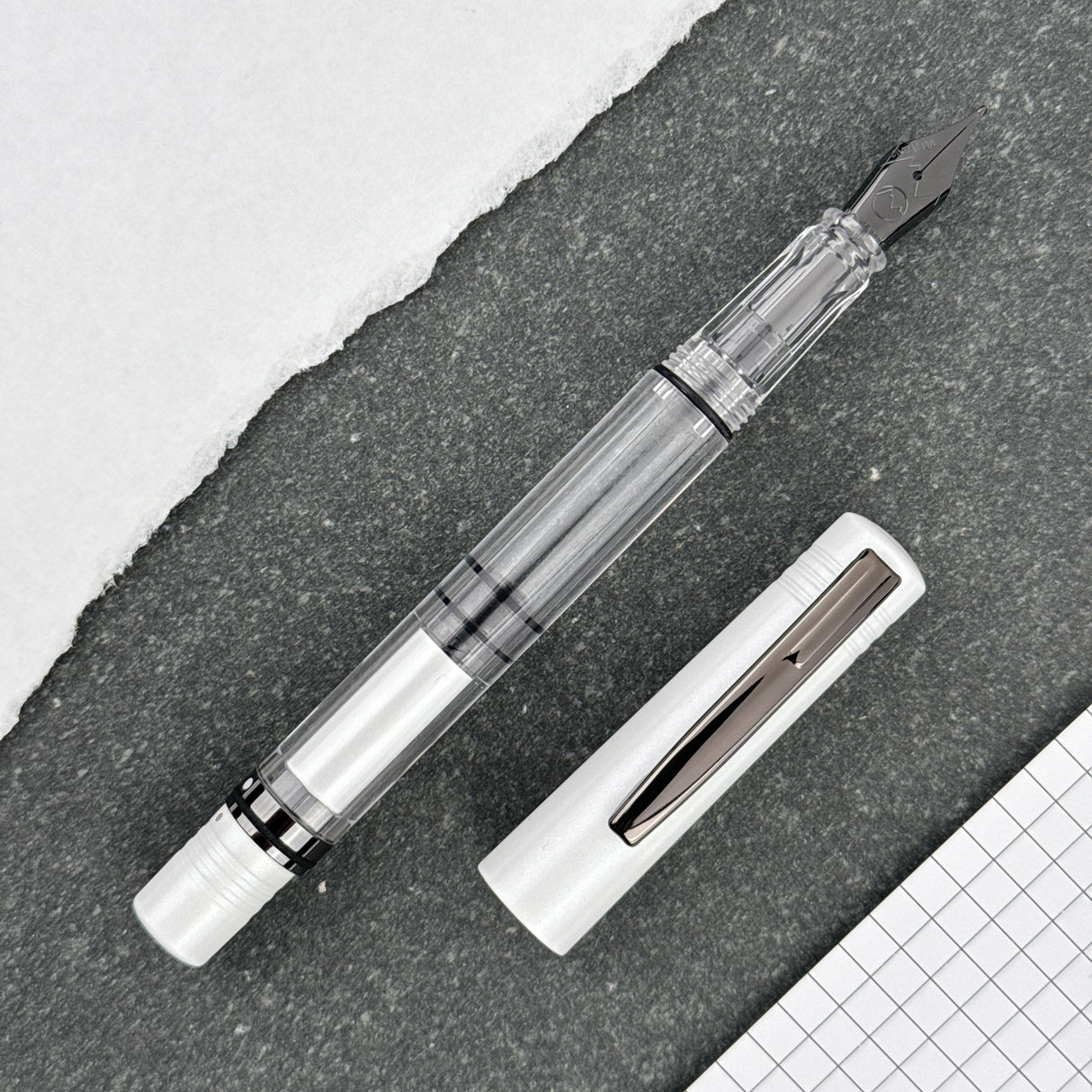 Monteverde MP1 Fountain Pen - White Lotus