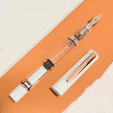 Monteverde MP1 Fountain Pen - White Lotus w/ Rosegold (Atlas Exclusive)