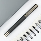 Monteverde Ritma Fountain Pen - Matte Carbon Fiber