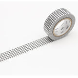 MT Washi Tape - Graphy Hougan Black