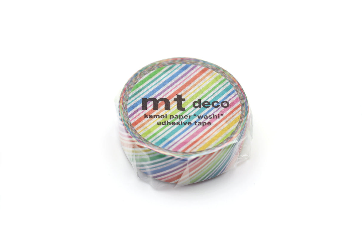 MT Washi Tape - Rainbow Stripe