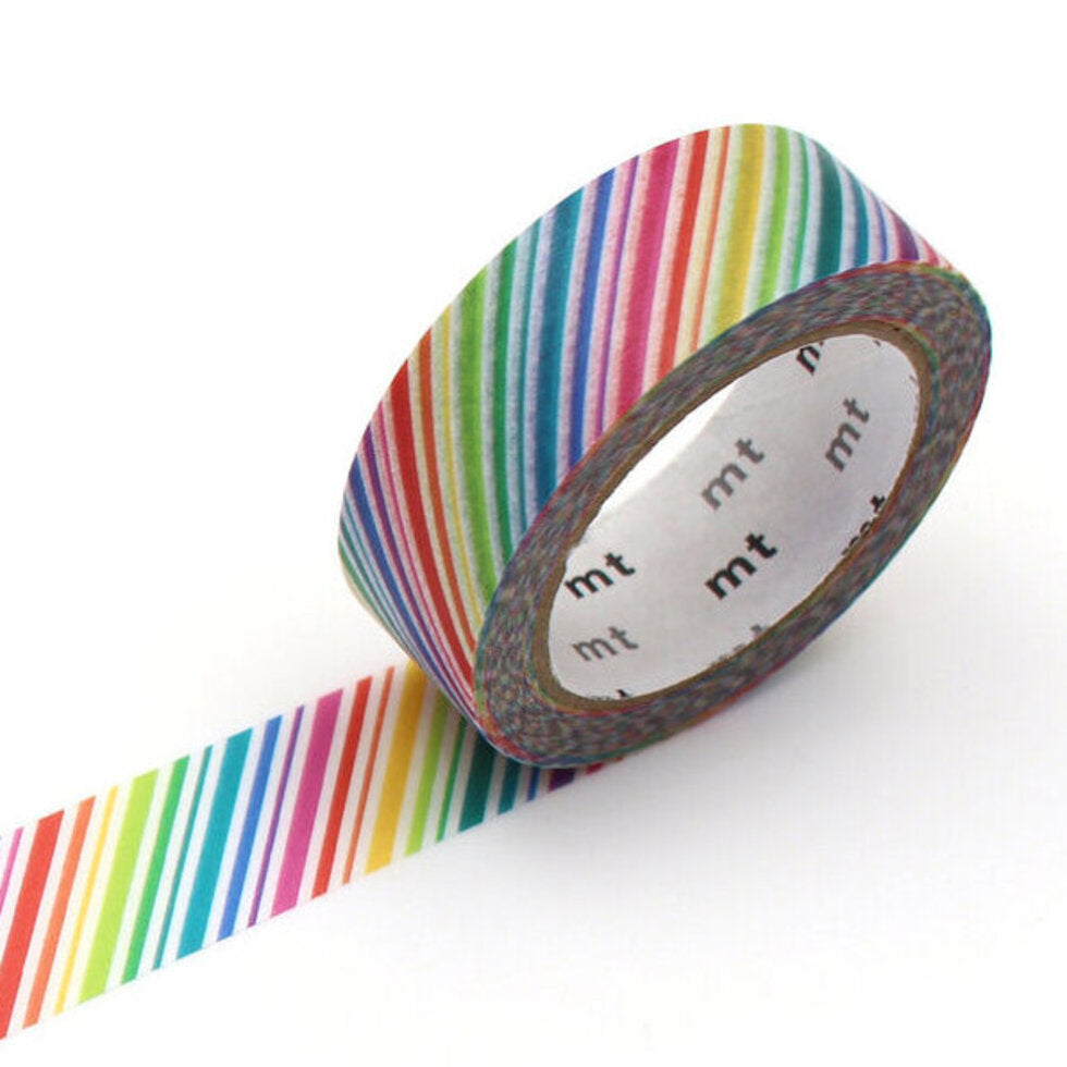 MT Washi Tape - Rainbow Stripe