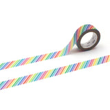 MT Washi Tape - Rainbow Stripe
