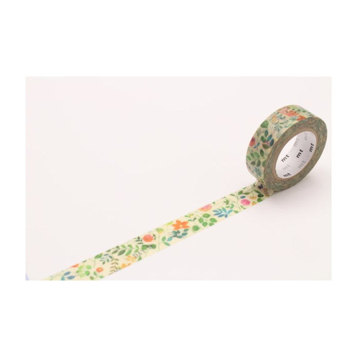 MT Washi Tape - Watercolover Flower