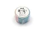 MT Washi Tape - Kaku-Kaku Pale Color