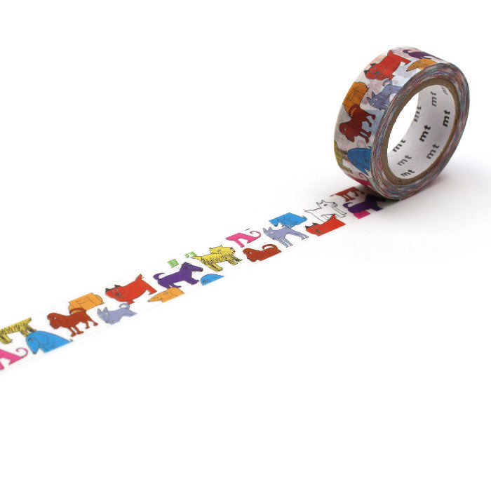 MT Washi Tape - Lisa Larson Colorful dog