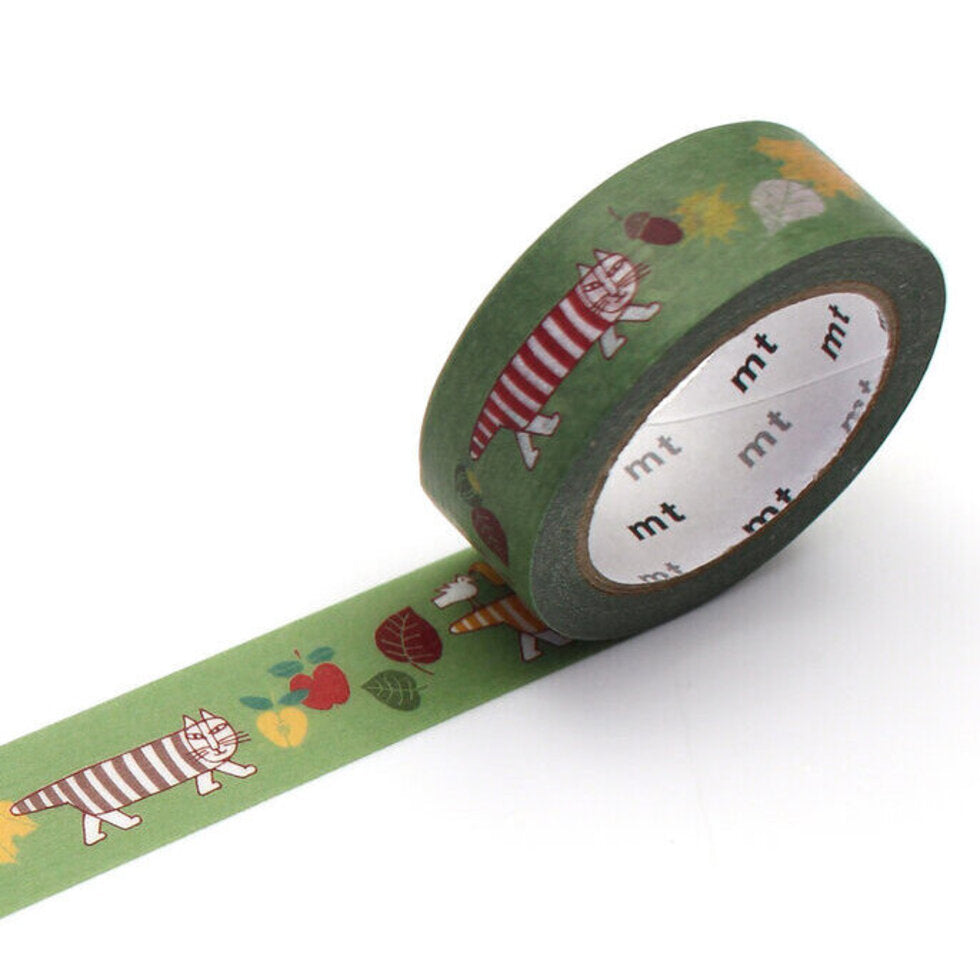MT Washi Tape - Lisa Larson Autumn Mikey