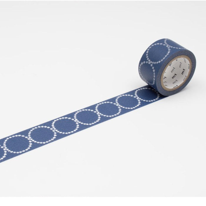 MT Washi Tape - Tambourine Navy