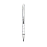 Monteverde llusia Gel Pen - Triangle Shapes Chrome with Chrome Trim