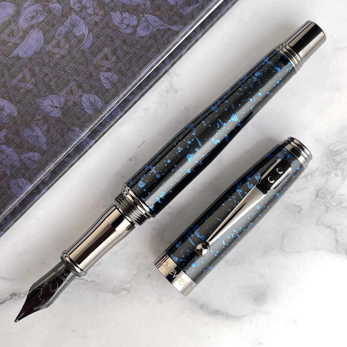Monteverde Invincia Vega Fountain Pen - Starlight Blue (Doorbuster)