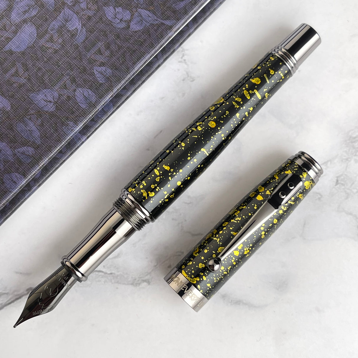 Monteverde Invincia Vega Fountain Pen - Starlight Yellow (Doorbuster)