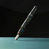 Leonardo Momento Zero Fountain Pen - Pausilya with Silver Trim (Limited Edition)