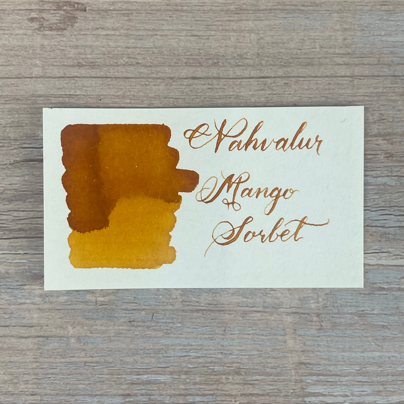 Nahvalur (Narwhal) Mango Sorbet - 20ml Bottled Ink