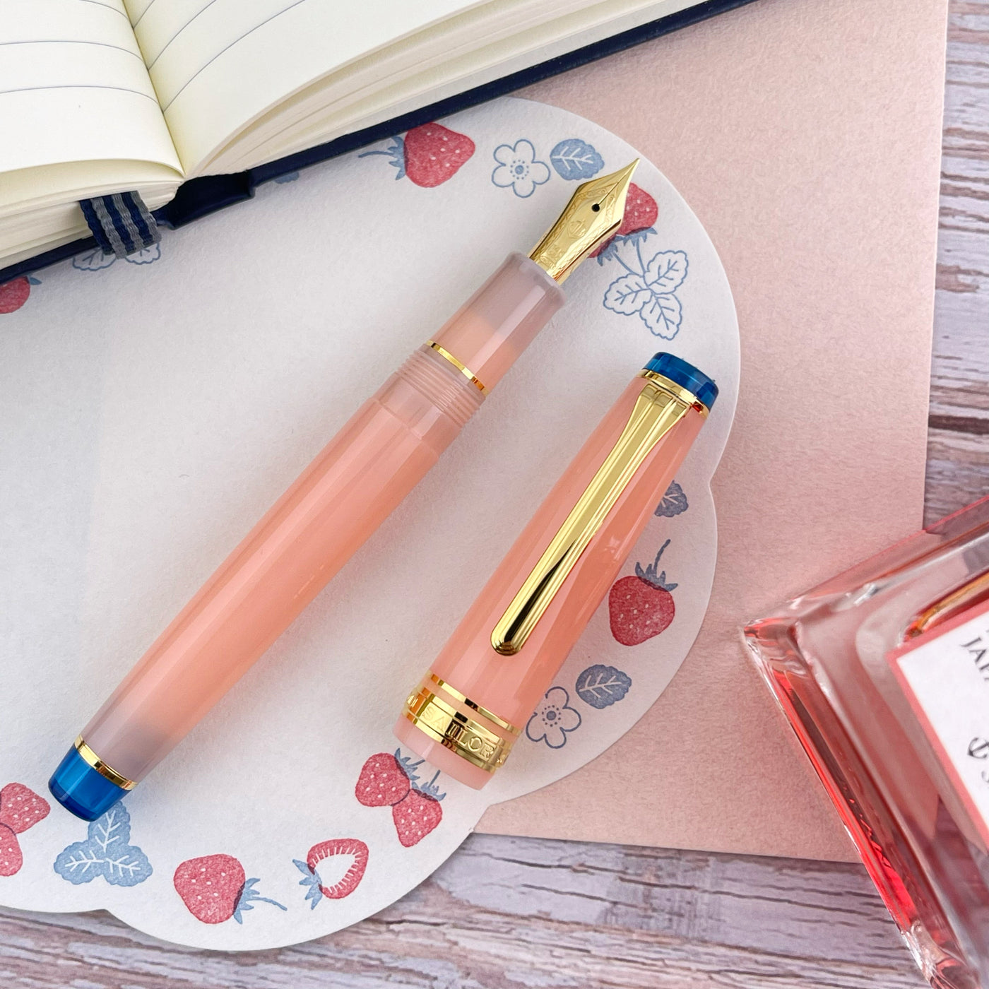 Sailor Pro Gear Slim Manyo Fountain Pen - Cherry Blossoms (Special Edition)