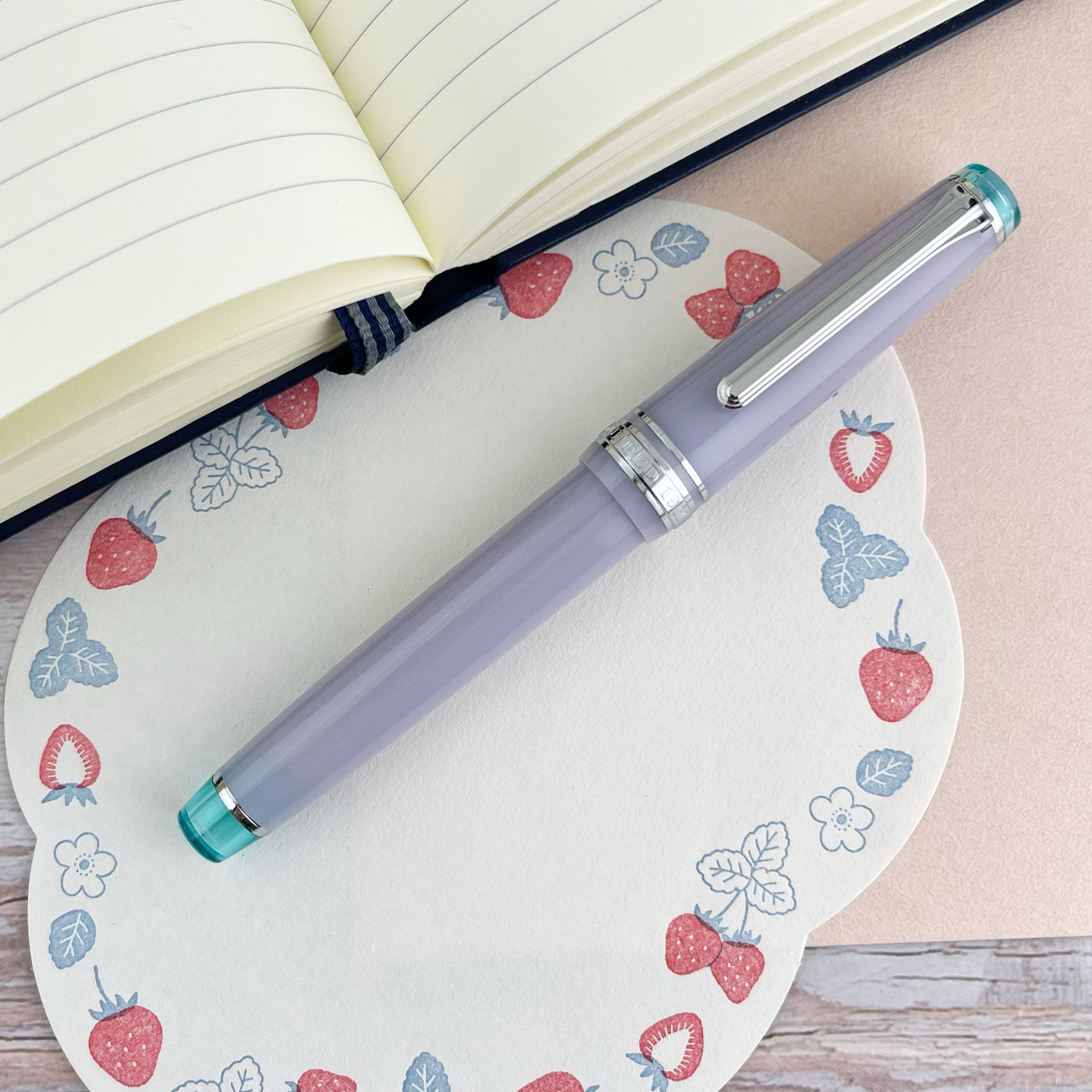 Sailor Pro Gear Slim Manyo Fountain Pen - Willow (Special Edition)