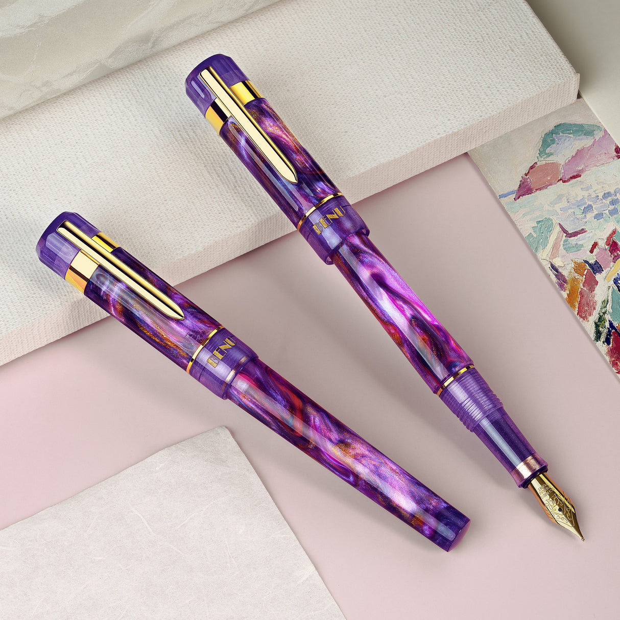 Benu Tribute Collection Fountain Pen - Matisse