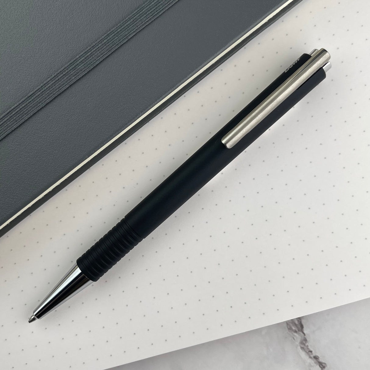 Lamy Logo M+ Ballpoint Pen - Black Matte