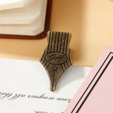 CoraCreaCrafts Bronze Nib Clip