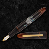 Taccia Miyabi Maki-e Fountain Pen - Fujiyama, uncapped